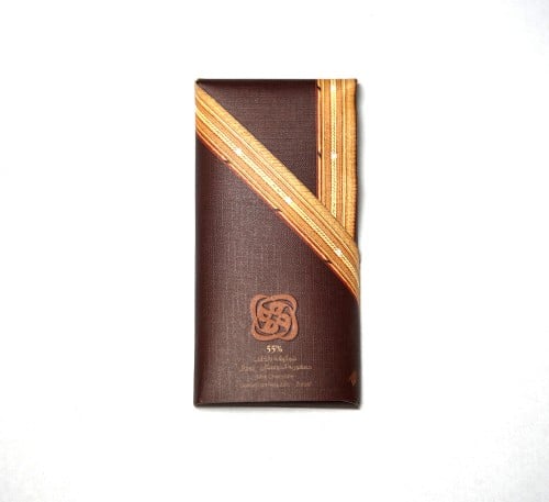 بشت شوكولاتة بالحليب ٥٥٪