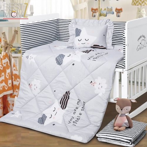 مفرش أطفال متكامل مع جوانب حماية