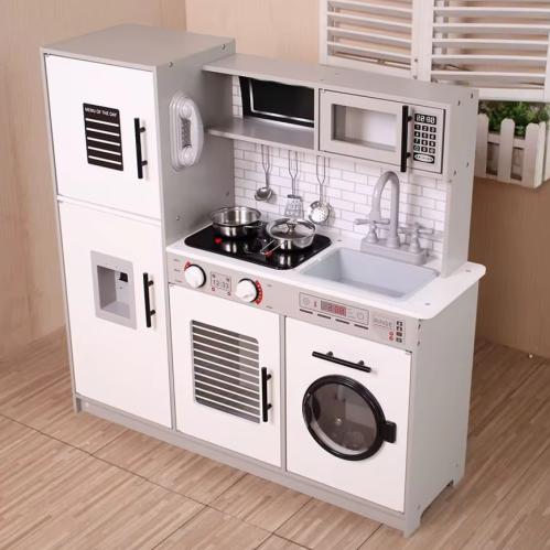 مطبخ أطفال تفاعلي بتصميم جميل