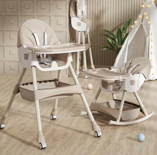 كرسي طعام وهزاز متعدد الاستخدام