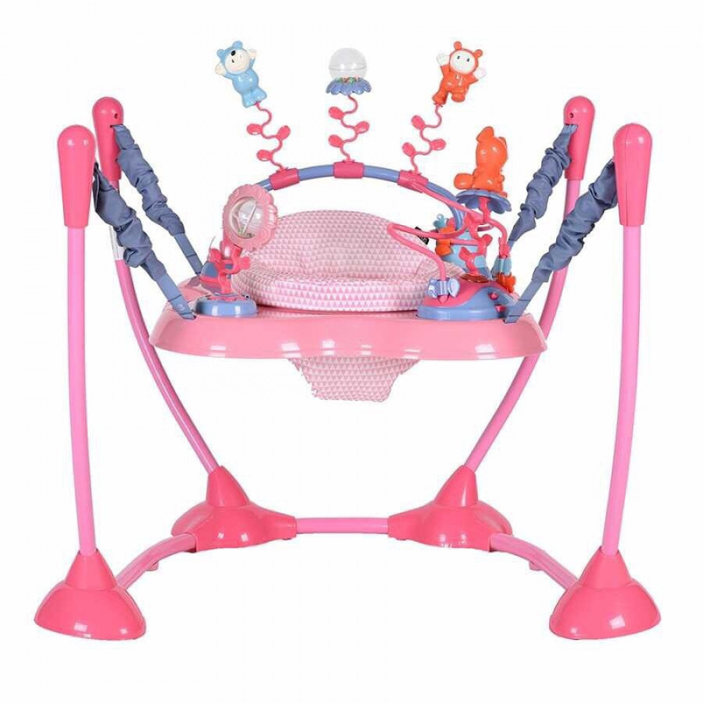 Pink baby hot sale jumperoo