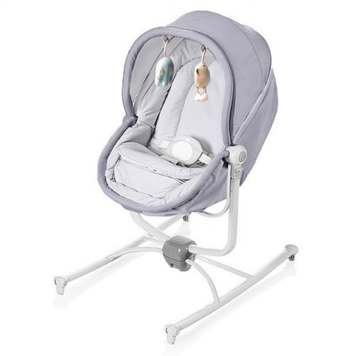 كرسي الأطفال الهزاز متعدد الارتفاعات بدوران كامل