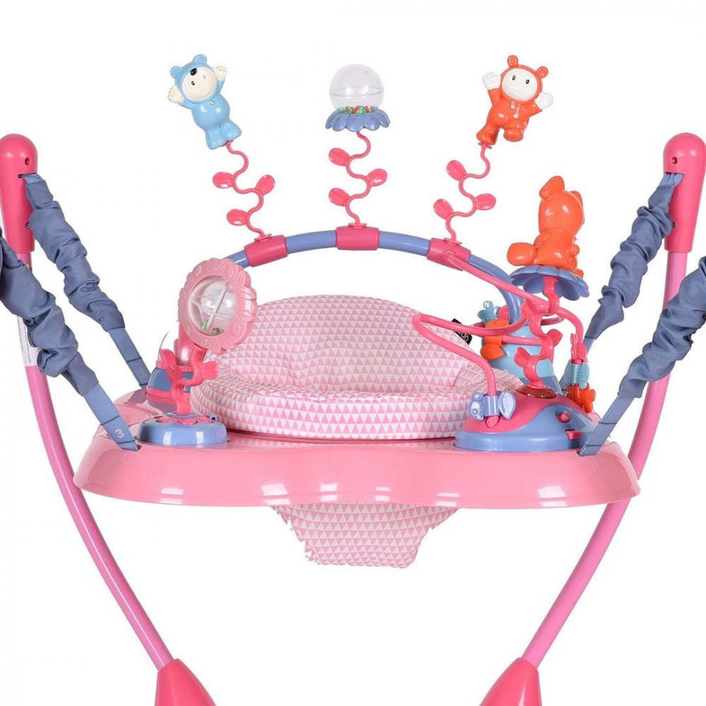 Pink baby hot sale jumperoo