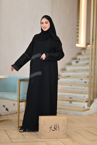 عباية انيقة مطرزة-0590