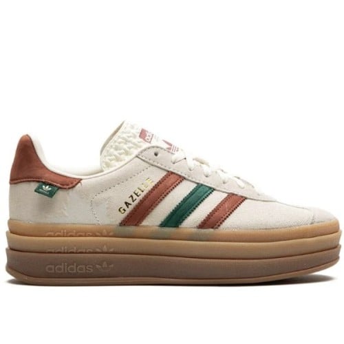 adidas gazelle silver green womens Adidas Originals