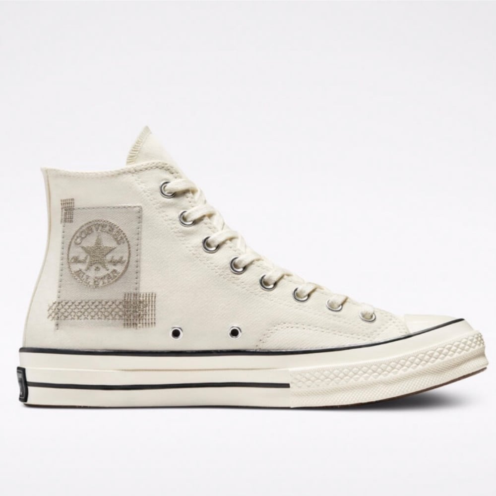 Converse Chuck 70 Desert Patchwork High Top Converse Egret