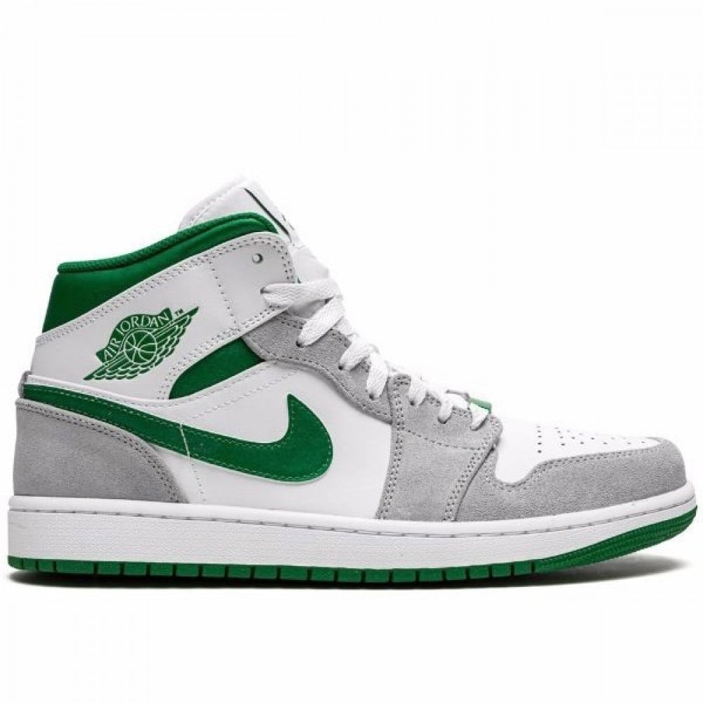 Air jordan 1 grey green