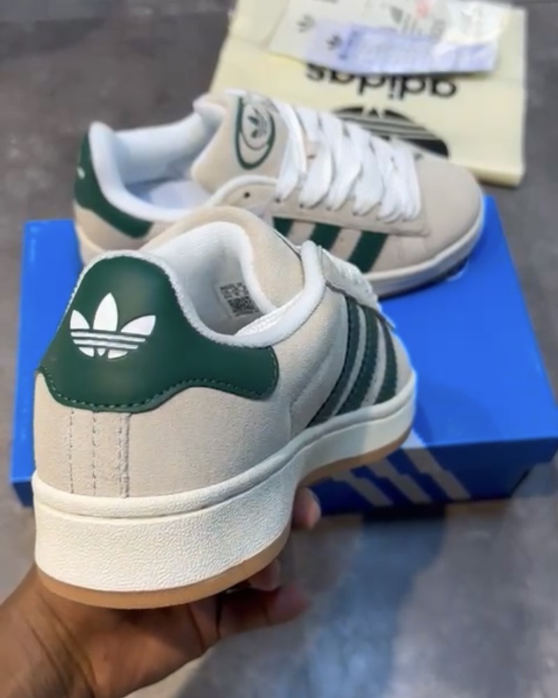 adidas gazelle silver green womens Adidas Campus 00s Dark Green main image 0