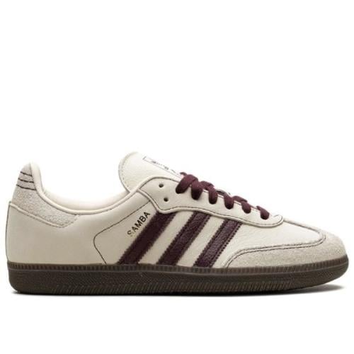 adidas Samba OG "Wonder White/Maroon"
