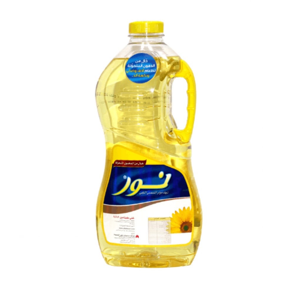زيت نور  دوار الشمس6* 1.5 لتر -كرتون