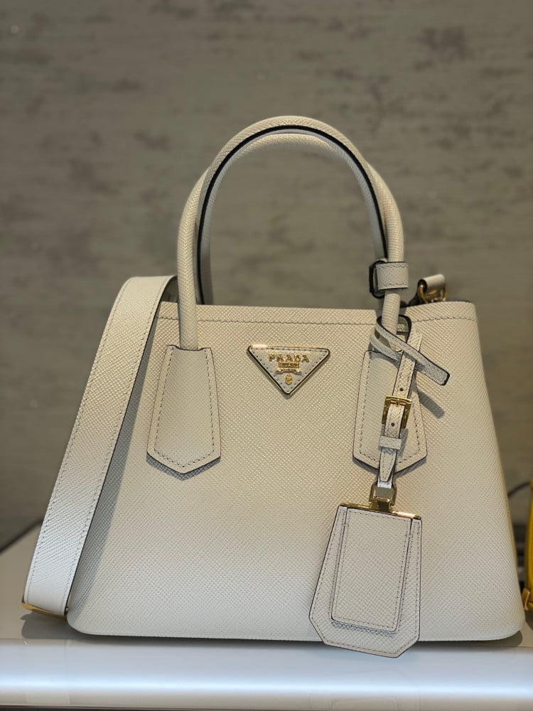 Prada Double Saffiano leather mini bag - TRENDZONE