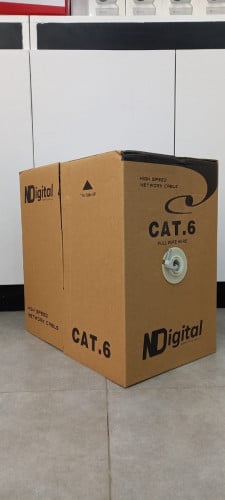 لفة كيبل شبكة انديجتال NDigital CAT6 CABLE 305Y RO...