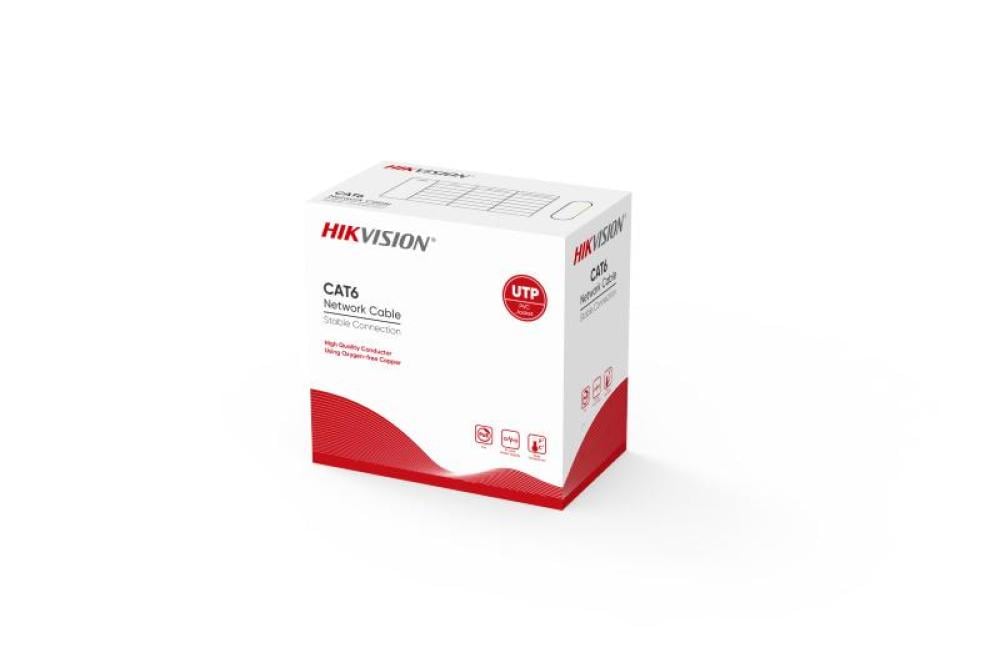 كيبل شبكة هيكفجن برتقالي HIKVISION DS-1LN6U-SC0 NETWORK CAT6 CABLE
