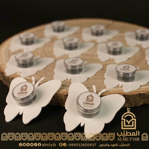 توزيعات اكريليك فراشة مع مبثوث معمول دوسري 12 حبة