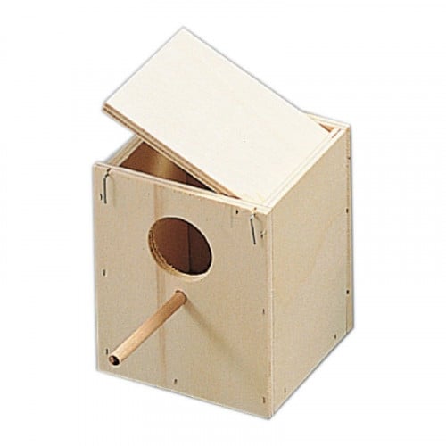 عش طيور خشب  20x18.5x25h سم STA