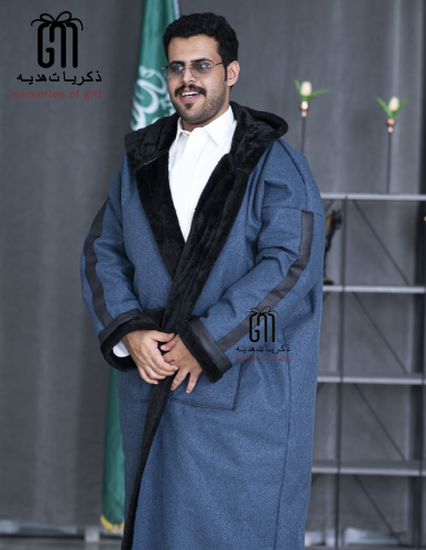 فروة رجالية كحلي سجنتشر