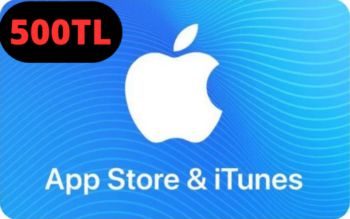 بطاقة ايتونز تركي 500 TL - تسليم فوري