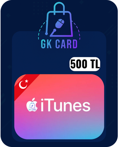 بطاقة ايتونز تركي 500 TL - تسليم فوري