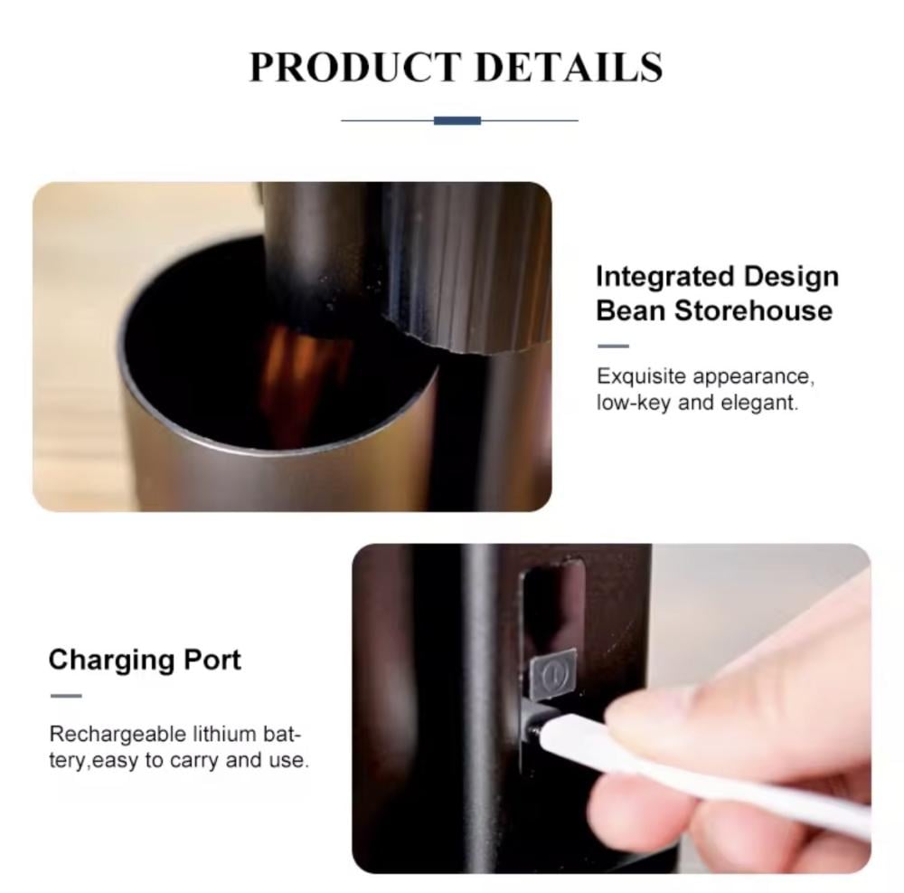 مطحنة القهوة المحمولة  الكهربائية