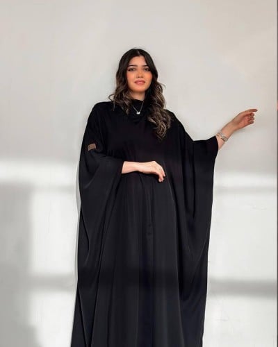 عبايه غيوض قماش بلاك بيري كوري