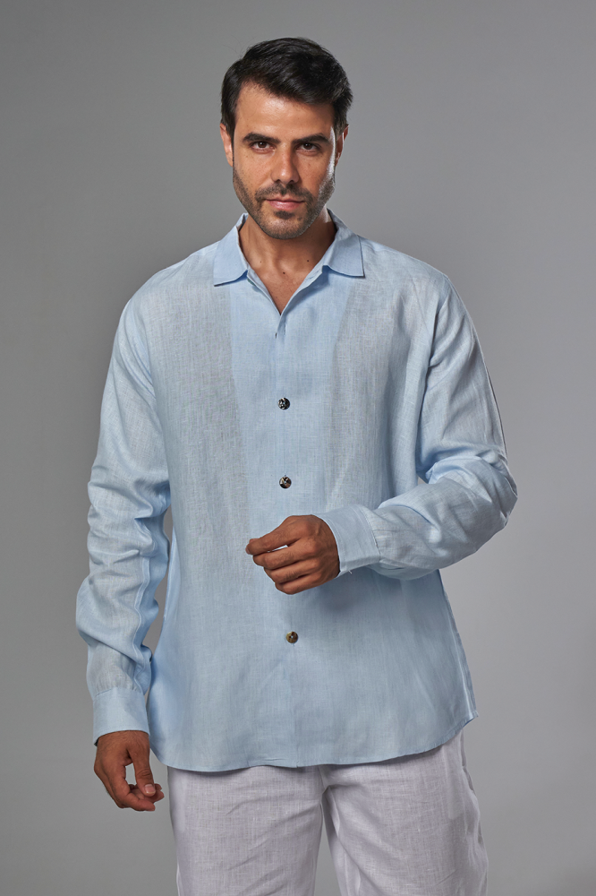 قميص بيبي بلو - Shirt Baby Blue