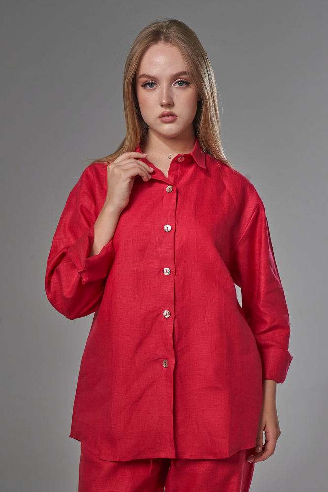 قميص فوشي - Fuchsia