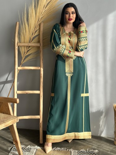 جلابية سورية مدييل عسيري فخممم ( صناعه سورية ) تطر...