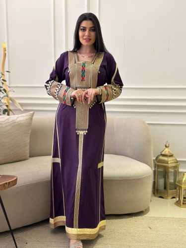 جلابية سورية مدييل عسيري فخممم ( صناعه سورية ) تطر...