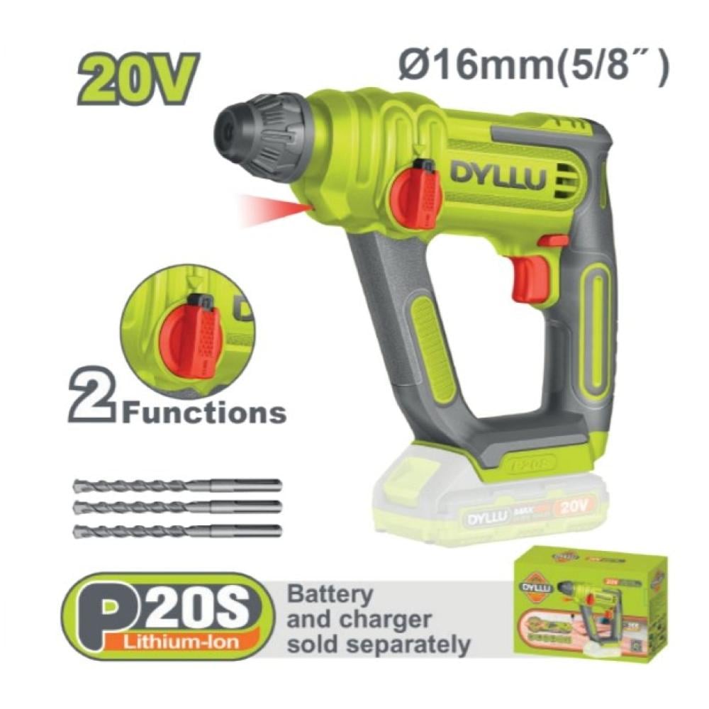 دريل هلتي دوران وتكسير  16 ملي  12 فولت  DYLLO
