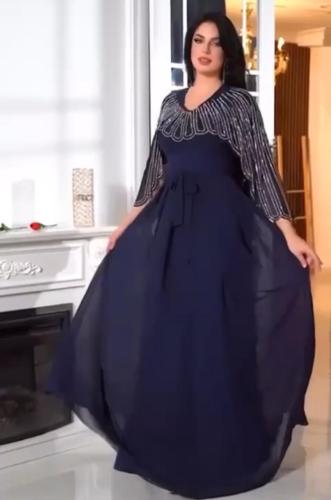 فستان كحلي