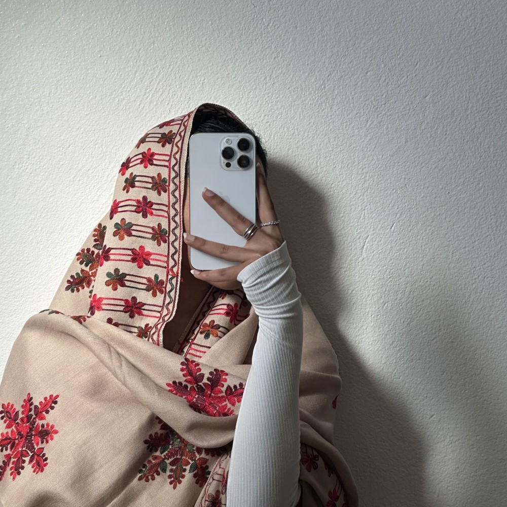 شال تطريز يدوي #بيج3