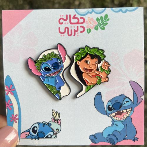 بروش ليلو وستيتش (قطعتان)