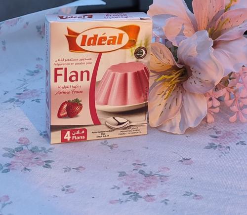 مسحوق لفلان نكهة الفراولة