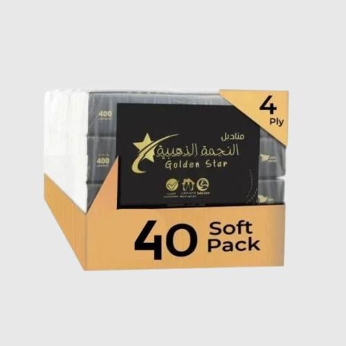 5 شدة ( 40 عبوة مناديل )
