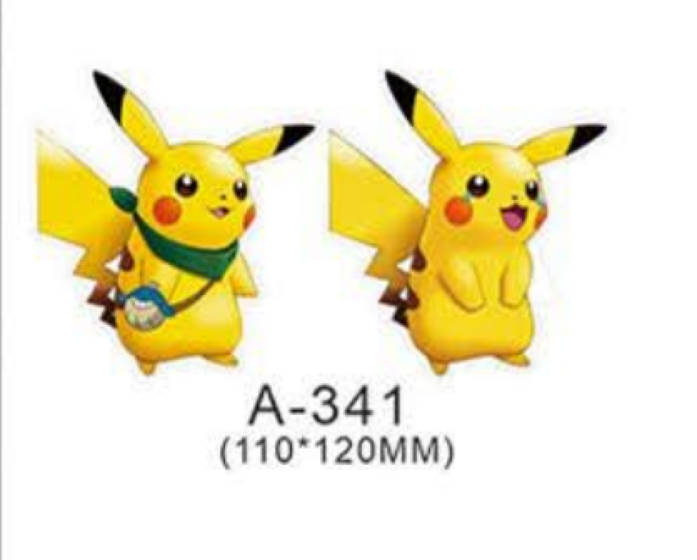 ستيكر بيكاتشو ثلاثي الابعاد - Pikachu 3D Sticker