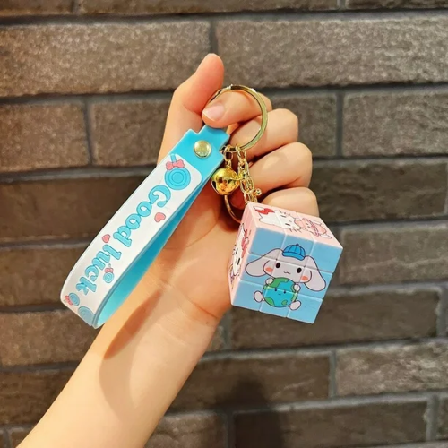 ميدالية مكعب هالو كيتي* - Hello Kitty cube Keychain