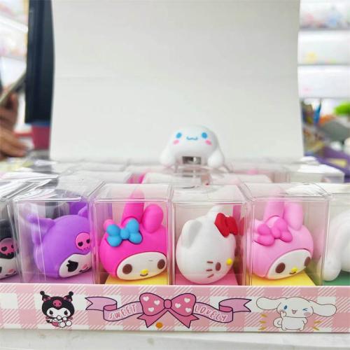 ممحاة و براية سانريو - Sanrio Eraser & Sharpener