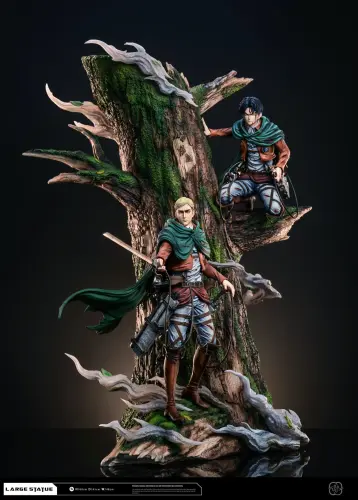 Hertz Studio - Attack On Titan The Sharpest Sword Levi & Erwi
