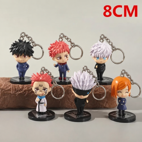 ميدالية تشيبي جوجوتسو كايسين - Jujutsu Kaisen Chibi Keychain