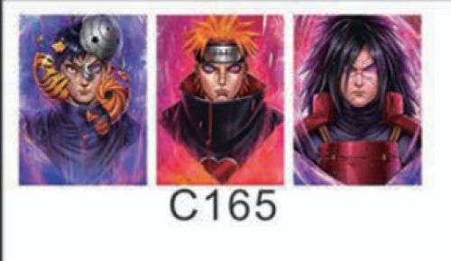 ميدالية ناروتو ثلاثية الابعاد - naruto 3D Keychain