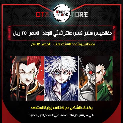 مغناطيس هنتر اكس هنتر ثلاثي الابعاد - Hunter X Hun...