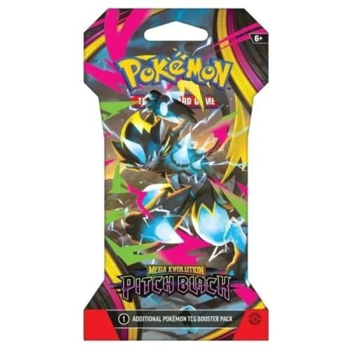 Pokemon TCG: Mega Evolution Pitch Black Sleeved Booster - D24 Generic Display (EU)
