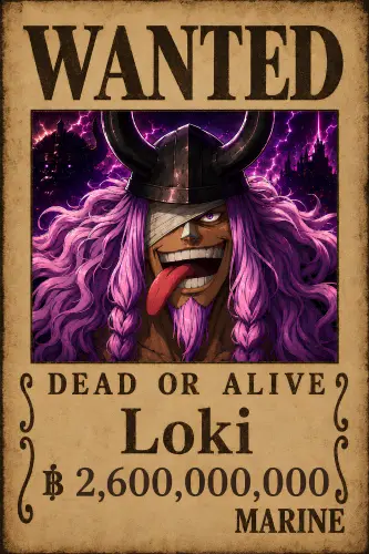 بوستر  لوكي - Loki Wanted Poster