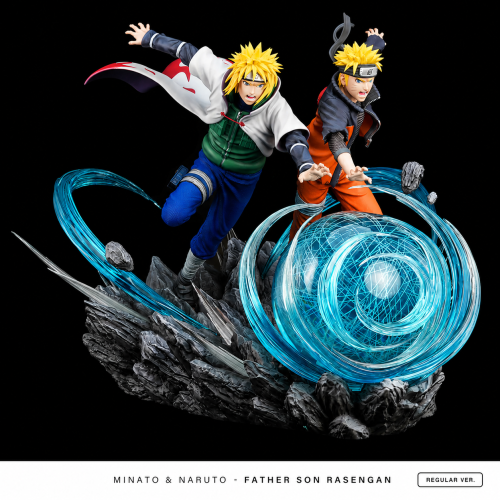 CHIKARA Studio - Naruto Uzumaki Naruto & Namikaze Minato
