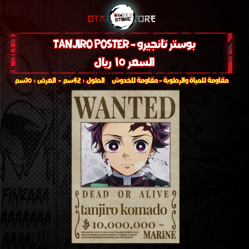 بوستر تانجيرو - tanjiro poster