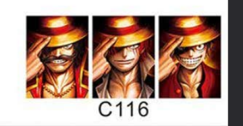 ميدالية ون بيس ثلاثية الابعاد - One Piece 3D Keychain