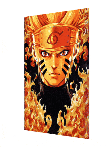 بوستر ناروتو ثلاثي الابعاد - Naruto 3D Poster