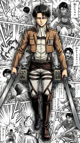 بوستر ليفاي - Levi Poster