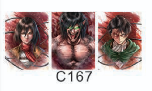 ميدالية هجوم العمالقة ثلاثية الابعاد - attack on titan 3D Keychain