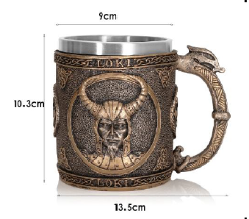 كأس ستانلس ستيل - stainless steel cup